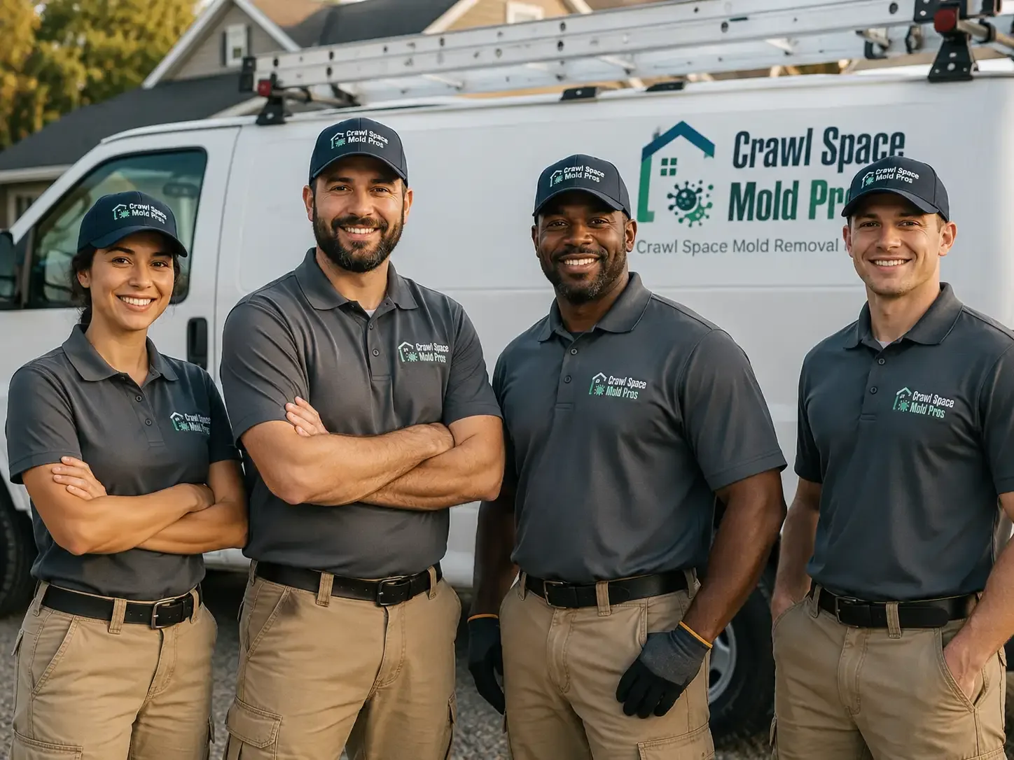 Crawl Space Mold Removal company in Center Point, LA